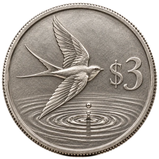 Flight wishing coin